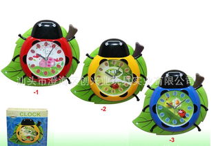 小樹葉甲蟲鐵架搖擺鐘 集創意、禮品與玩具于一體的廠家直銷精品