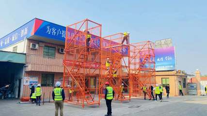 深基坑安全梯籠與腳手架在天津路橋施工中的重要性及廠商選擇